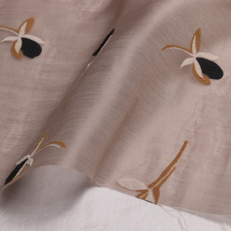 10dTen/Peオーガンジー顔料発泡