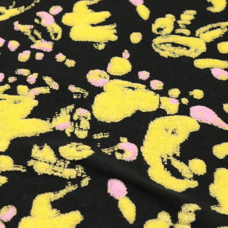 Cotton　velour　Jacquard