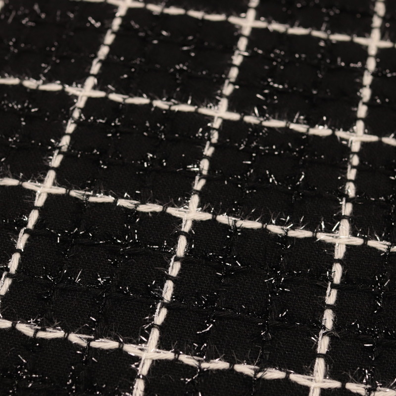 Wool Nylon Block Tweed